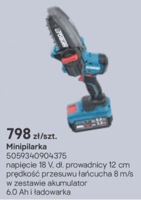 Minipilarka promocja w Castorama