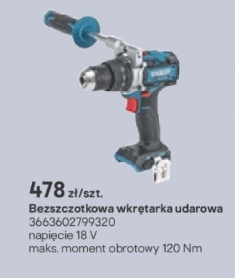 Bezczotkowa wkrętarka udarowa promocja w Castorama