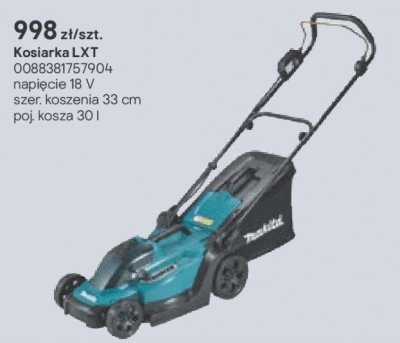 Kosiarka LXT promocja w Castorama