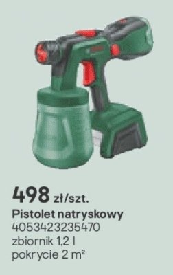 Pistolet natryskowy promocja w Castorama
