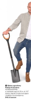 Bęben ogrodowy RollUp M promocja w Castorama