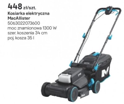 Kosiarka elektryczna promocja w Castorama