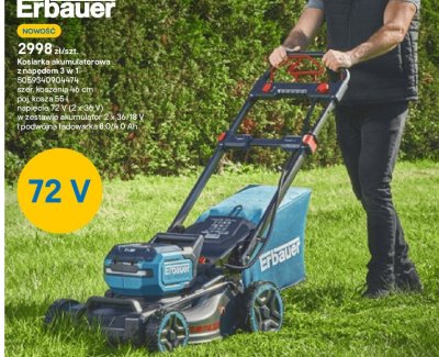 Kosiarka akumulatorowa z napędem 3 w 1 promocja w Castorama