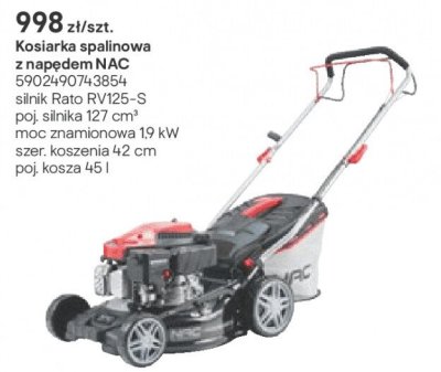 Kosiarka spalinowa z napędem  promocja w Castorama