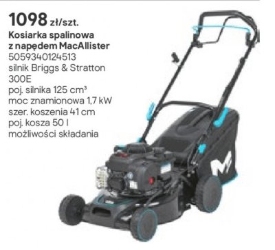 Kosiarka spalinowa z napędem  promocja w Castorama