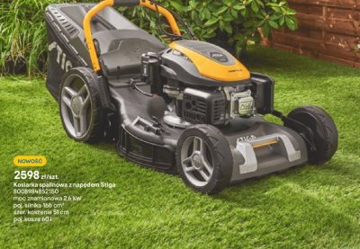 kosiarka spalinowa z napędem Stiga promocja w Castorama