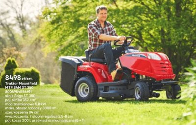 Traktor Mountfield MTF 84M ST 350 promocja w Castorama