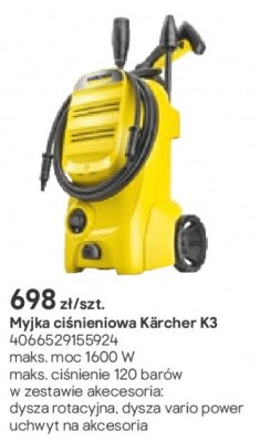 myjka ciśnieniowa Kärcher K3 promocja w Castorama