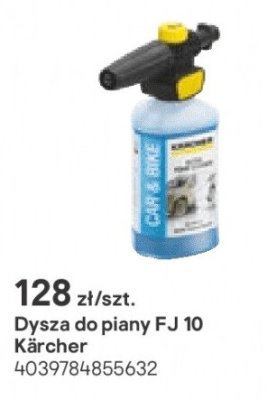 Dysza do piany FJ 10 Kärcher promocja w Castorama