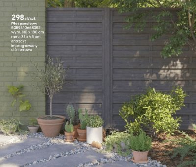 płot panelowy promocja w Castorama