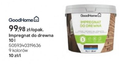 impregnat do drewna 10l promocja w Castorama