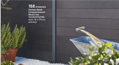 Zestaw desek kompozytowych Neva 3 szt. promocja w Castorama