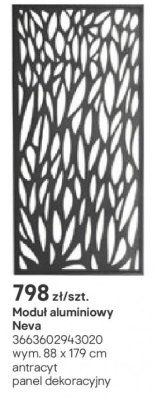 Moduł aluminiowy Neva promocja w Castorama