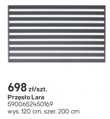 Przęsło Lara promocja w Castorama