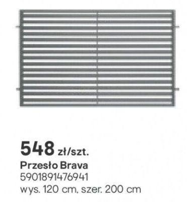 Przęsło Brava promocja w Castorama