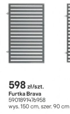 Furtka Brava promocja w Castorama