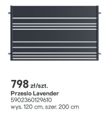 Przęsło Lavender promocja w Castorama