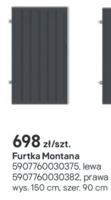 Furtka Montana promocja w Castorama