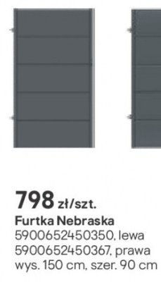 Furtka Nebraska promocja w Castorama