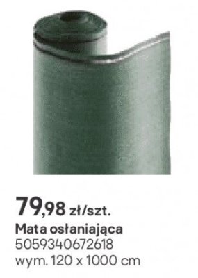 mata osłaniająca 120 x 1000 cm promocja w Castorama