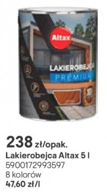 Lakierobejca Altax 5 l promocja w Castorama