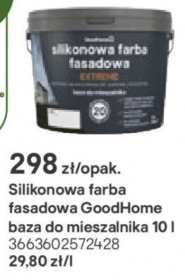 Silikonowa farba fasadowa - baza do mieszalnika 10 l promocja w Castorama