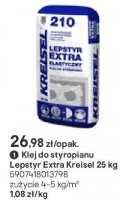 Klej do styropianu Lepstyr Extra 25 kg promocja w Castorama