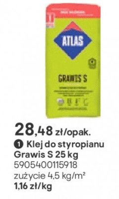 Klej do styropianu Grawis S 25 kg promocja w Castorama