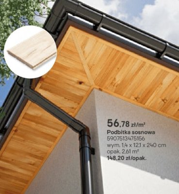 Podbitka sosnowa promocja w Castorama