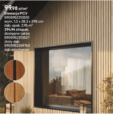 Elewacja PCV promocja w Castorama