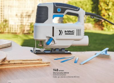 wyrzynarka 600 W promocja w Castorama