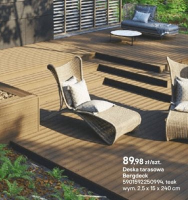 Deska tarasowa Bergdeck  promocja w Castorama