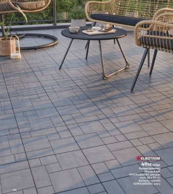 Podest tarasowy Mosaic 4 szt. antracyt promocja w Castorama