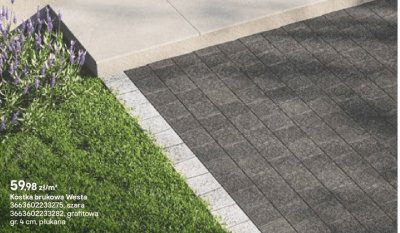 Kostka brukowa Westa promocja w Castorama