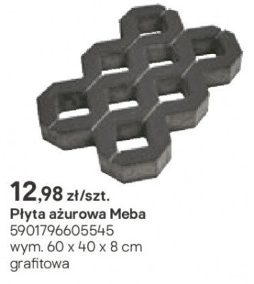 Płyta ażurowa Meba promocja w Castorama