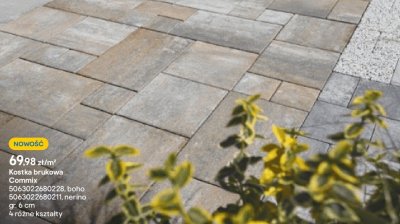 Kostka brukowa Commix promocja w Castorama