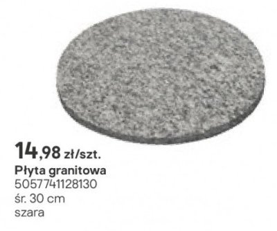 Płyta granitowa szara promocja w Castorama