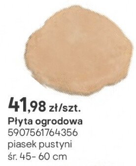 Płyta ogrodowa piasek pustyni promocja w Castorama