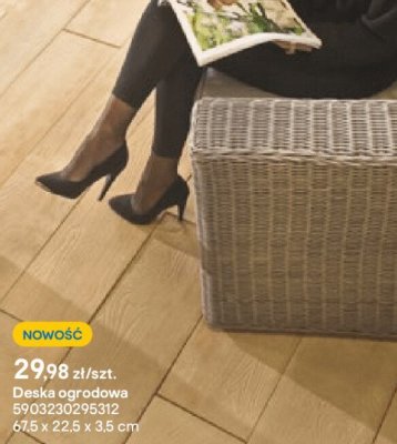 Deska ogrodowa promocja w Castorama