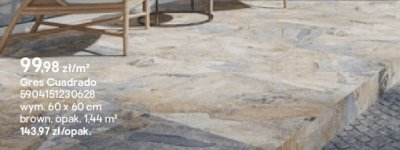Gres Cuadrado promocja w Castorama