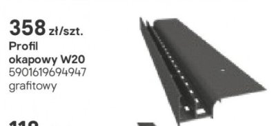 Profil okapowy W20 grafitowy promocja w Castorama
