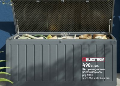 Skrzynia ogrodowa promocja w Castorama