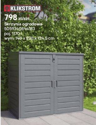 skrzynia ogrodowa promocja w Castorama