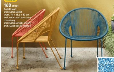 Fotel Hosti zielony promocja w Castorama