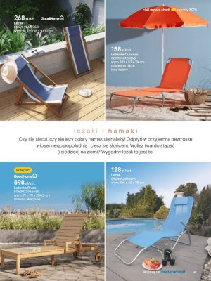 leżanka Curacao promocja w Castorama