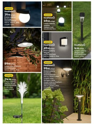 Lampa solarna Saturn promocja w Castorama