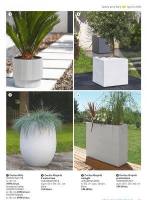 Donica Graphit kwadratowa promocja w Castorama