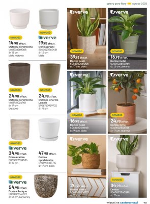 Osłonka ceramiczna śr. 13 cm biała matowa promocja w Castorama