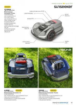 Robot koszący Sunseeker V3 promocja w Castorama