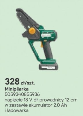 Minipilarka 12cm promocja w Castorama